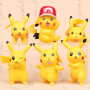 Cute Sleeping Pokemoned Figures Toys Action Figures PVC Model Anime Figures Model Dolls Cake decorations Toy for kids