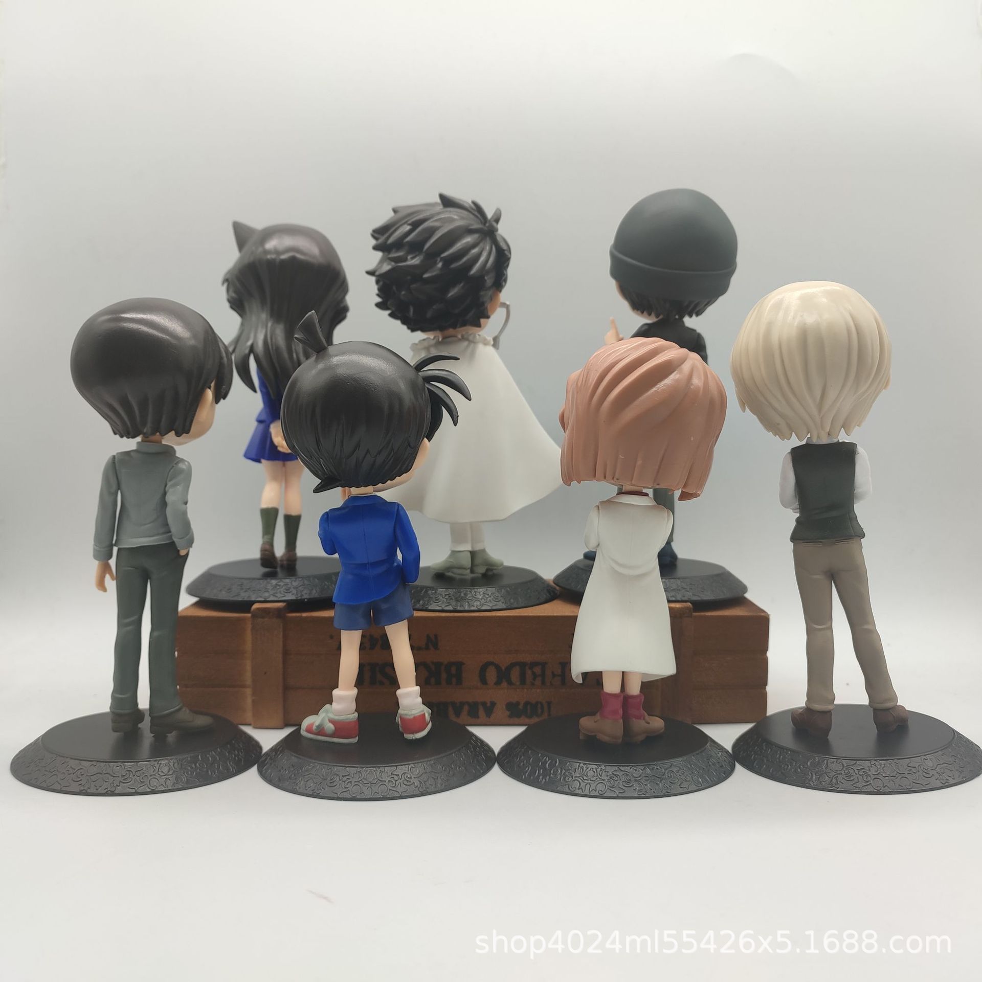 Wholesale  machine doll ornament anime figure 6inch Detective Conans Kudou Shinichi Jimmy Kudo