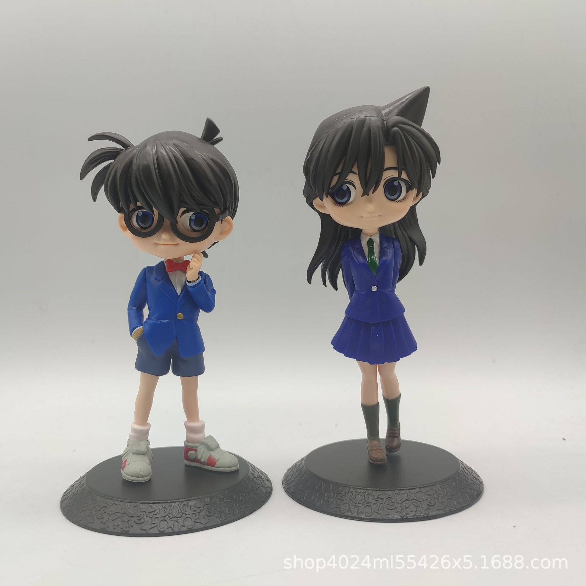 Wholesale  machine doll ornament anime figure 6inch Detective Conans Kudou Shinichi Jimmy Kudo