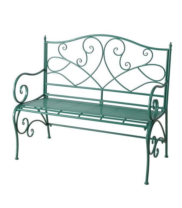 New Iron metal garden China whole supplier french antique bench