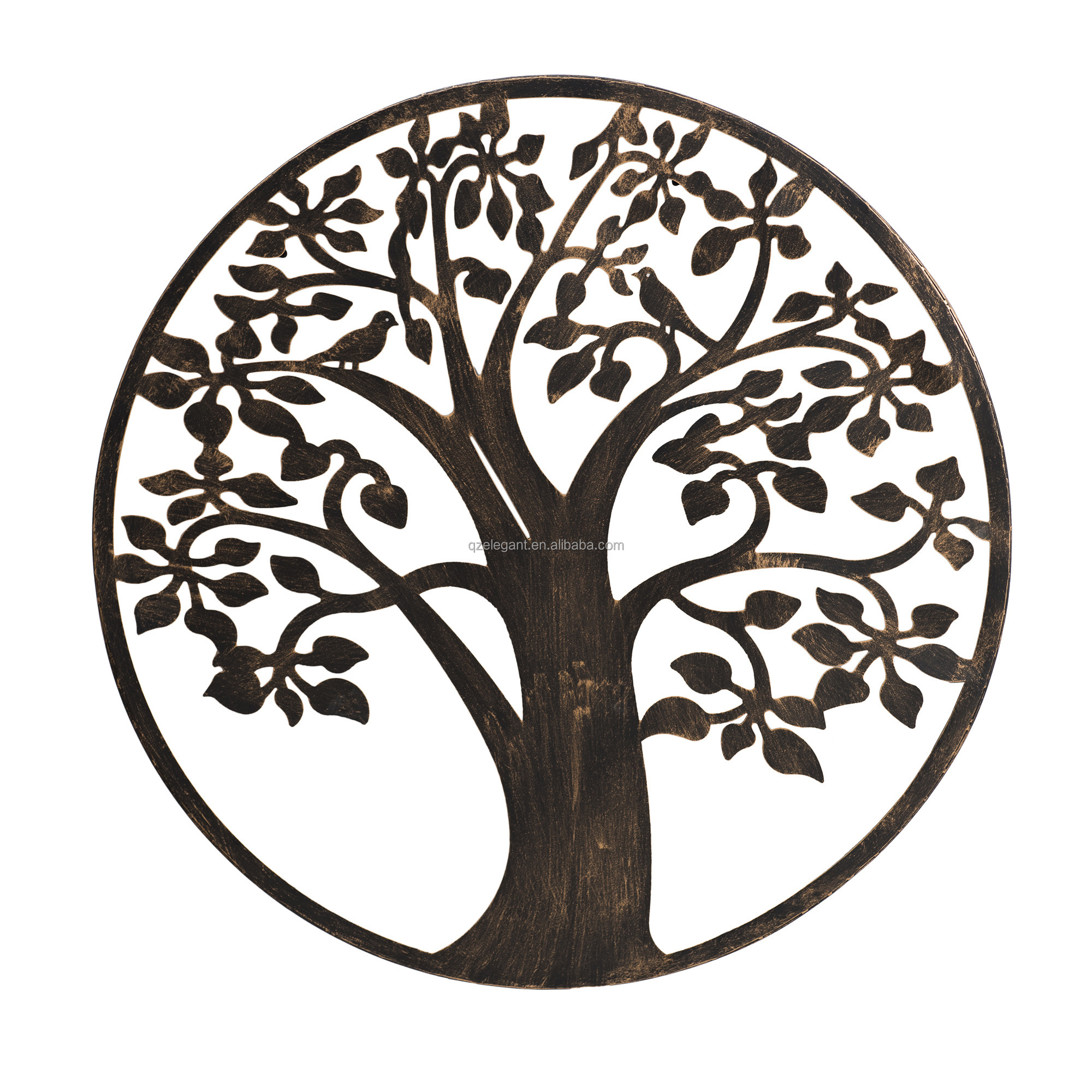 Metal Tree of Life Wall Decor Art Family Hanging Bedroom Living Room Decor Outdoor Decoration Design