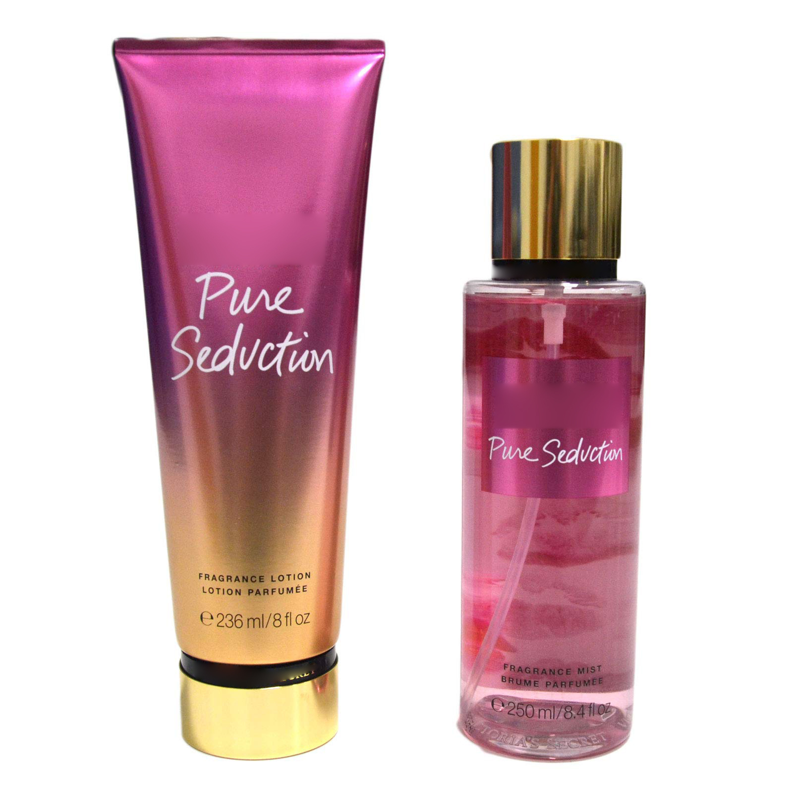 Body Spray 2pcs Set Top Sale Newest Design 250ml Body Mist 236ml Body Lotion