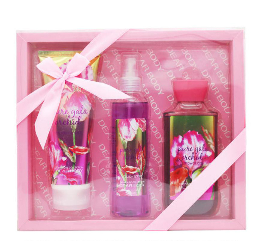 Wholesale 226ml homeright spray bath and body works perfume and body cream lotion sets perfume gift set