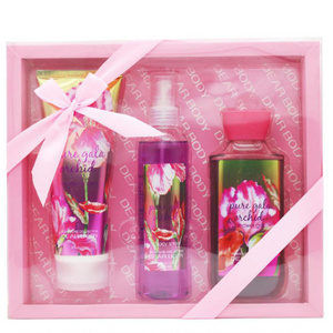 Wholesale 226ml homeright spray bath and body works perfume and body cream lotion sets perfume gift set