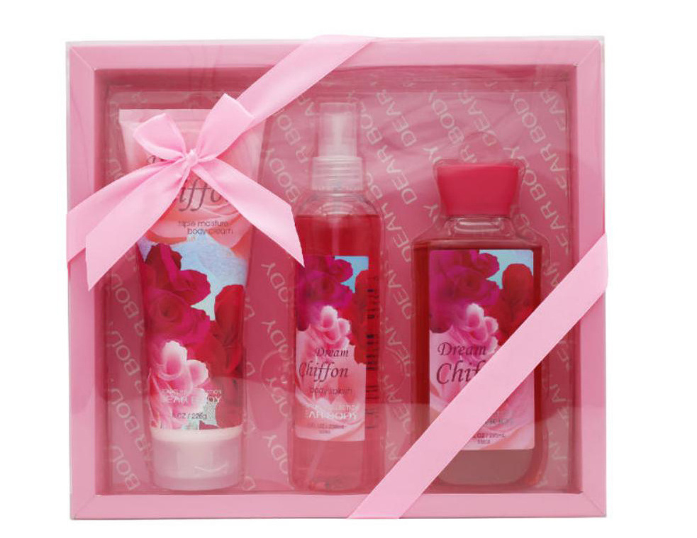 Wholesale 226ml homeright spray bath and body works perfume and body cream lotion sets perfume gift set