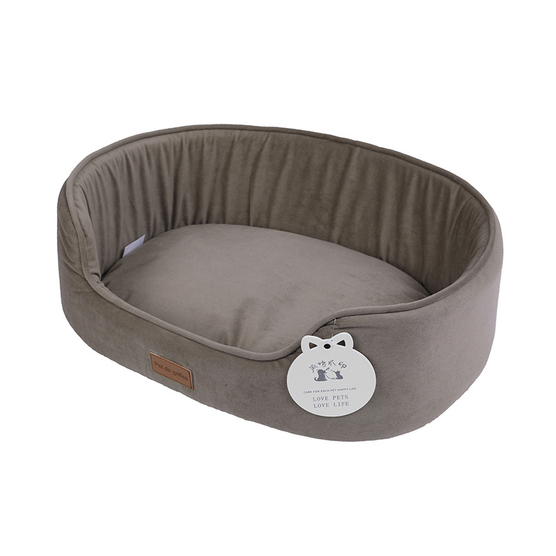 New Products Design Dog Basket Pet Accessories Cat Beds Luxury Pet Bed for Cat supplier