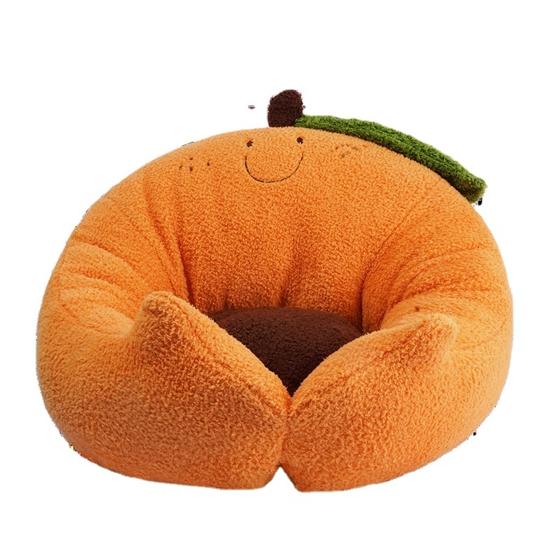 Medium orange cat litter all-season universal pet bed cat house cat kennel teddy kennel winter warm pet supplies