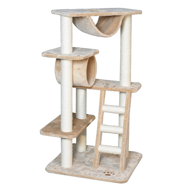 Big Cat Tree House Tower With Toys Petty Love Cat Climbing Sports Pet House Cat Scratcher Tree Wholesale