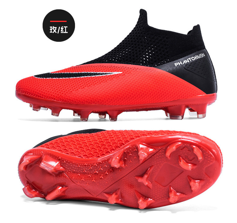 Wholesale Cheap Football Boots Custom Made Soccer Cleats Boots Shoes For Men Male Boys