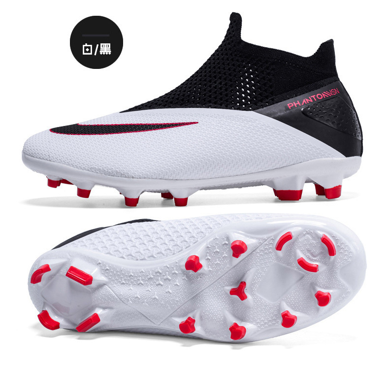 Wholesale Cheap Football Boots Custom Made Soccer Cleats Boots Shoes For Men Male Boys