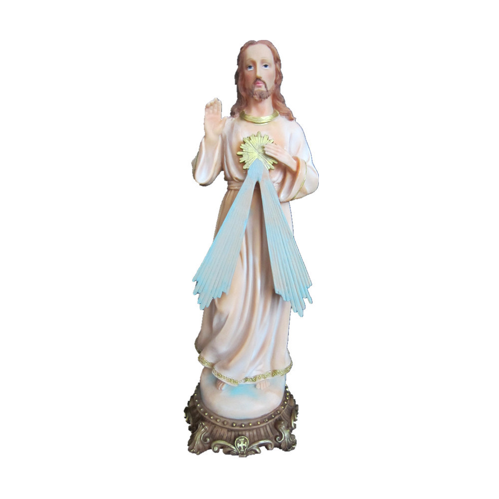 Polyresin Maria Religious Figurine Catholic Statue for Home Decoration Nature Virgin Home Decorative 8 Inch Resin Figurine Mason