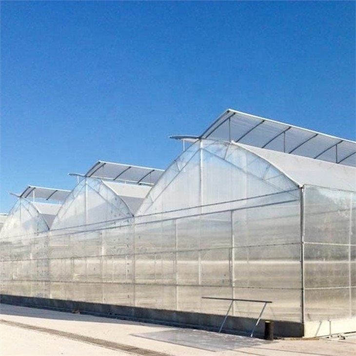 FM Prefab Poly Tunnel Green House Tomato Hydroponic Film Used Greenhouse Cooling System Accessories Parts For Sale