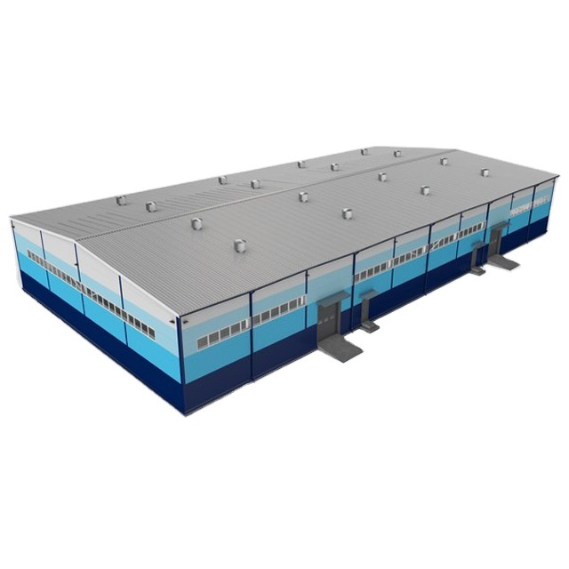 FM Prefabricated Industrial Sheds Steel Structure from China Heavy Steel Structure Sandwich Panel Prefab Warehouse