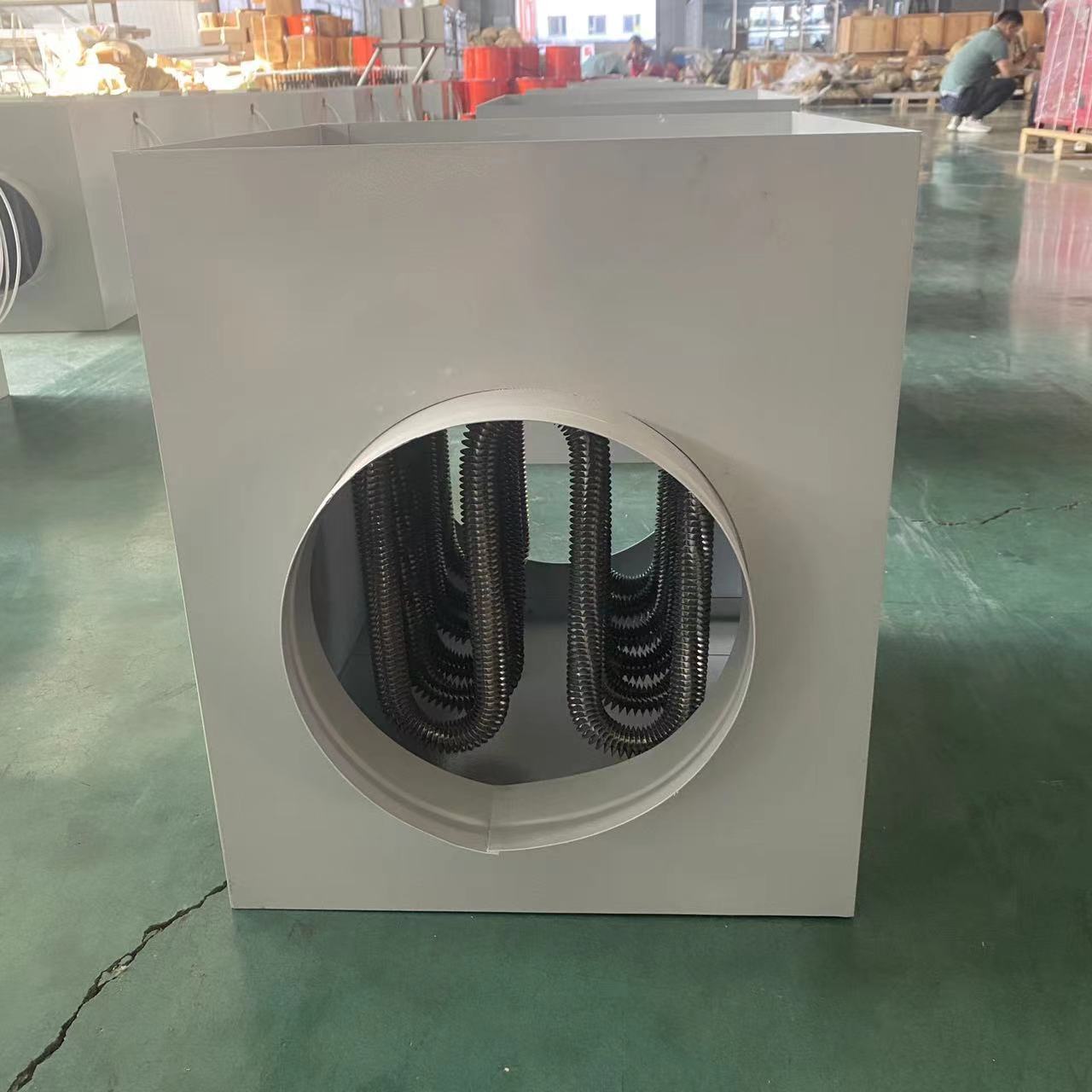 FM Easy Installation Air Heating Equipment Hot Wind Circulation Air Duct Heater For Sale