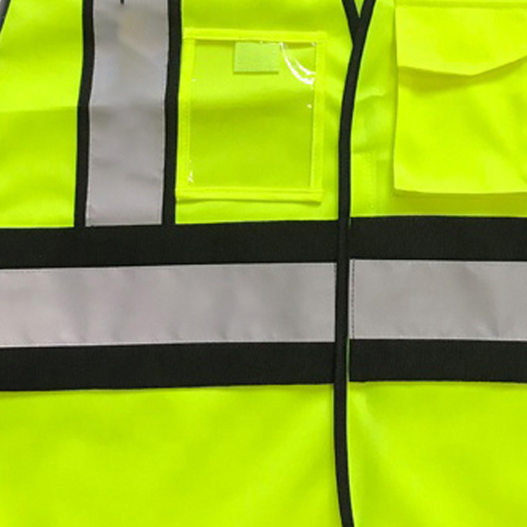 Hot Sale 5 Point Breakaway Hi Vis Traffic Warning Reflective Safety Vest With Pockets