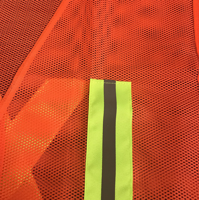 Hot Sale Hi Vis Men Reflective Waistcoat Vest Running Gear For Road Safety Workplace Safety