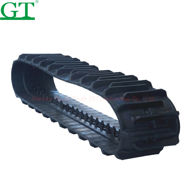 Rubber Track for Mini Excavator Crawler Carrier Rubber Track Dumpers Construction Machinery Parts