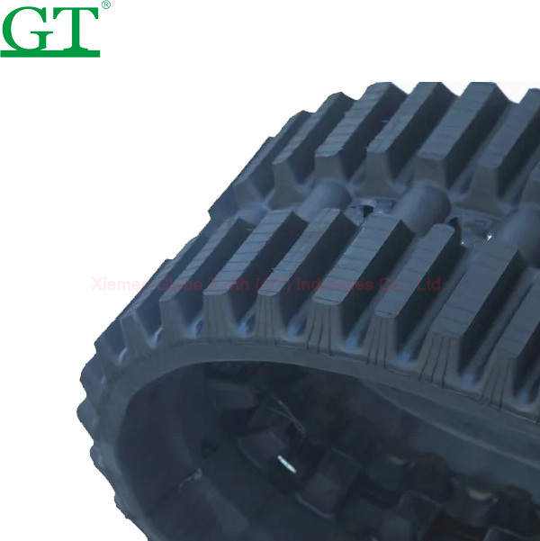 Small Rubber Track Mini Small Steel Crawler Chassis Rubber Track Home Garden Rubber Track