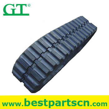 Rubber Track for Mini Excavator Crawler Carrier Rubber Track Dumpers Construction Machinery Parts