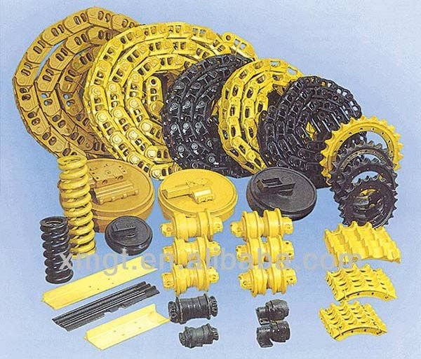 Undercarriage spare parts for excavator and bulldozer