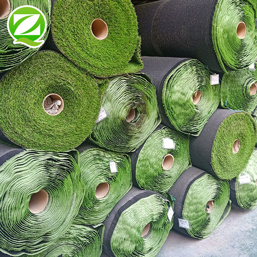 QINGZHOU custom size supermarket synthetic lawn carpet artificial grass wall decoration long artificial grass