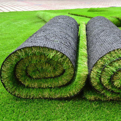 QINGZHOU custom size supermarket synthetic lawn carpet artificial grass wall decoration long artificial grass