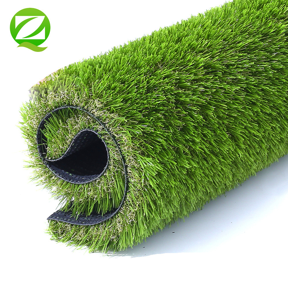 QINGZHOU custom size supermarket synthetic lawn carpet artificial grass wall decoration long artificial grass