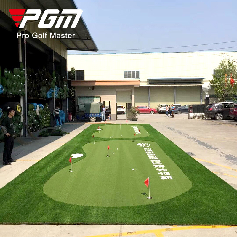 PGM GL006 Custom Mini Golf Artificial Grass Putting Green Mat Indoor/Outdoor Training Aids Made EVA-Practice Golf Putting Green