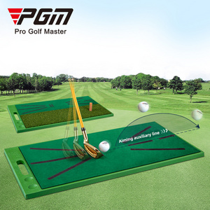 PGM DJD033 high quality velvet golf swing training mat swing detection golf hitting mat