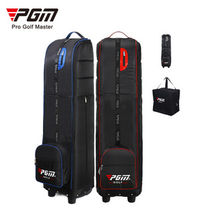 PGM HKB009 foldable golf travel bag lock thickened golf travel bag with anti-impact support