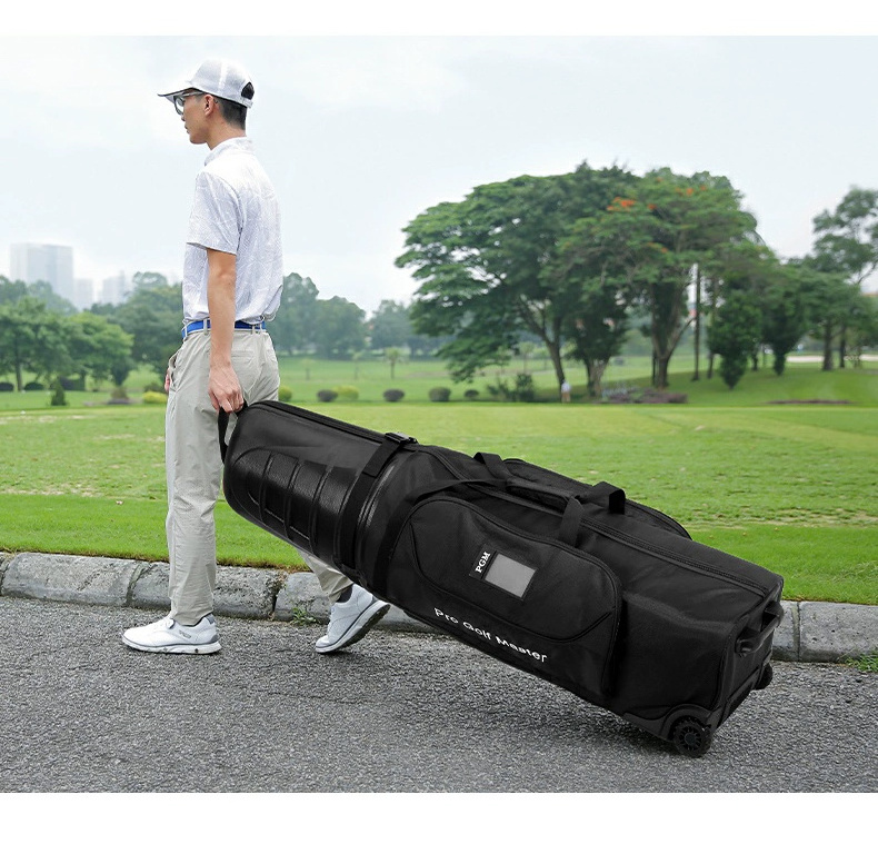 PGM HKB014 custom golf bag travel cover lightweight hard case golf travel bag with wheel