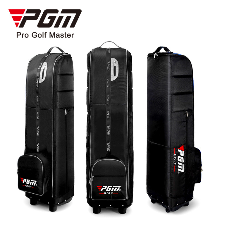 PGM HKB009 foldable golf travel bag lock thickened golf travel bag with anti-impact support