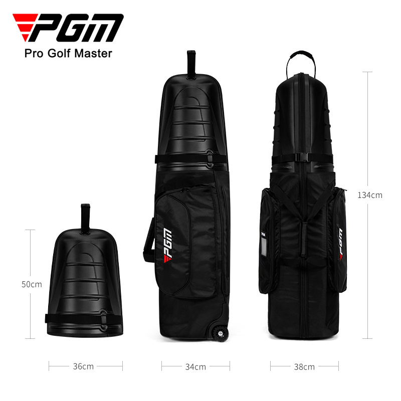 PGM HKB014 custom golf bag travel cover lightweight hard case golf travel bag with wheel