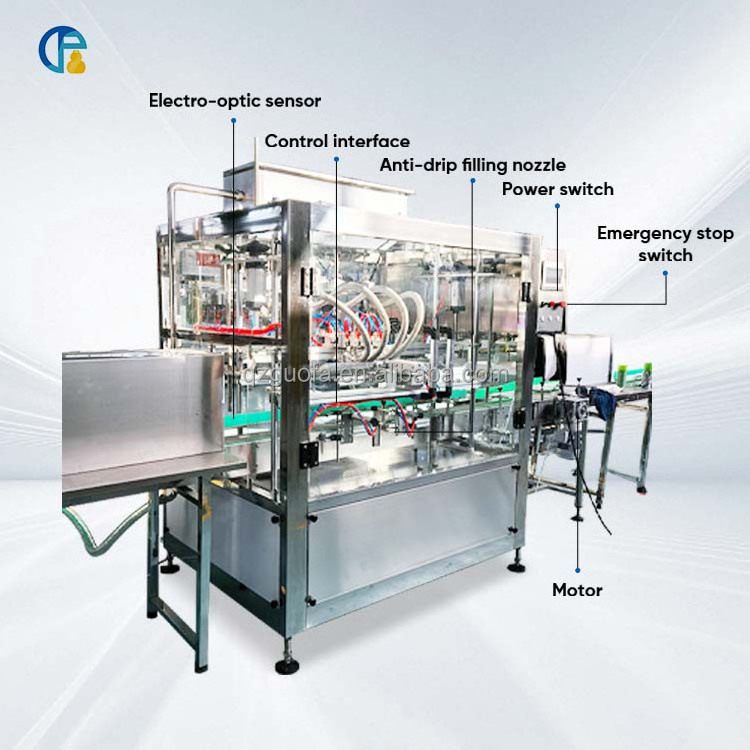 Factory Direct Sales Automatic Small Business Liquid Detergent Filling Machine With Capping Labeling Packaging Production Line