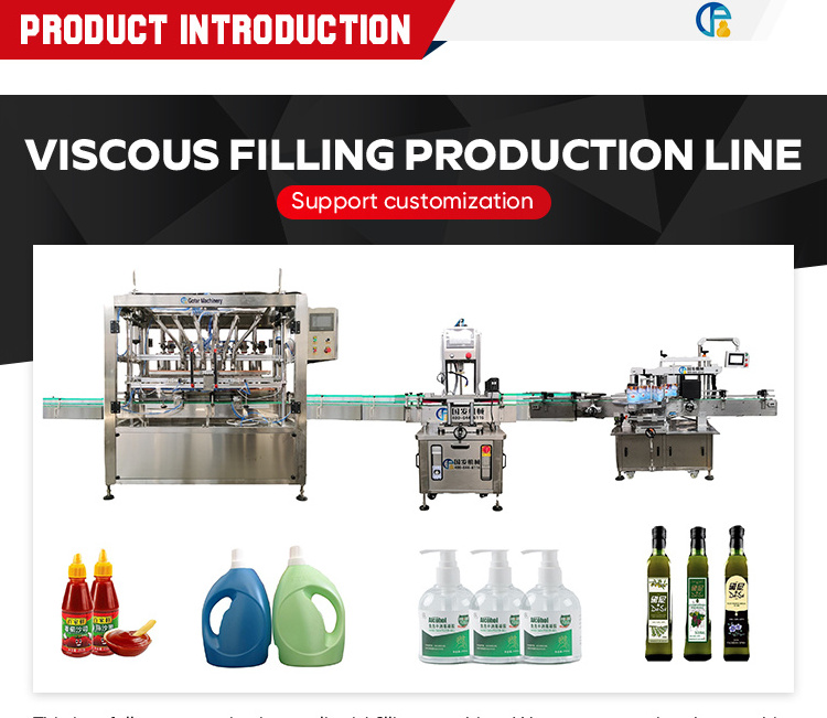 High-accuracy desktop 6 nozzles oil filling machine fully automatic detergent piston servo driven oil filling machine