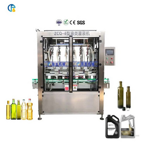 Stainless Steel SUS 304/316 Automatic fully essential cooking lubricant olive palm coconut oil cartridge bottle filling machine