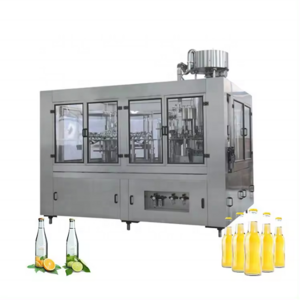 bottle filler juice making machine bottle hot juice mango juice filling machine line tin can making machine for beverage