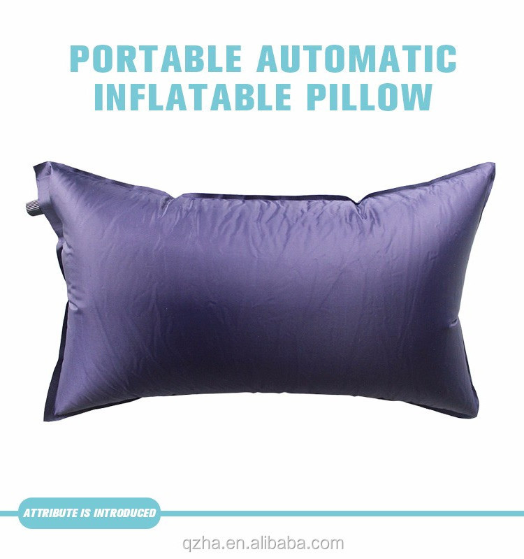 Hiking Camping Outdoor PVC Relax Air Inflatable Pillow