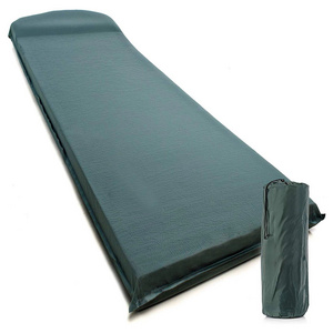 foldable outdoor inflatable air mattress camping foam sleeping pad