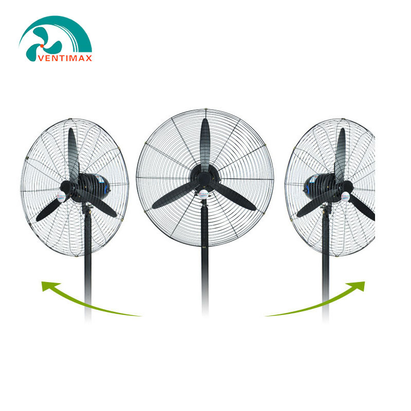 Hot Sale OX style high efficiency electric industrial fan with metal blades and full copper motor for Africa market