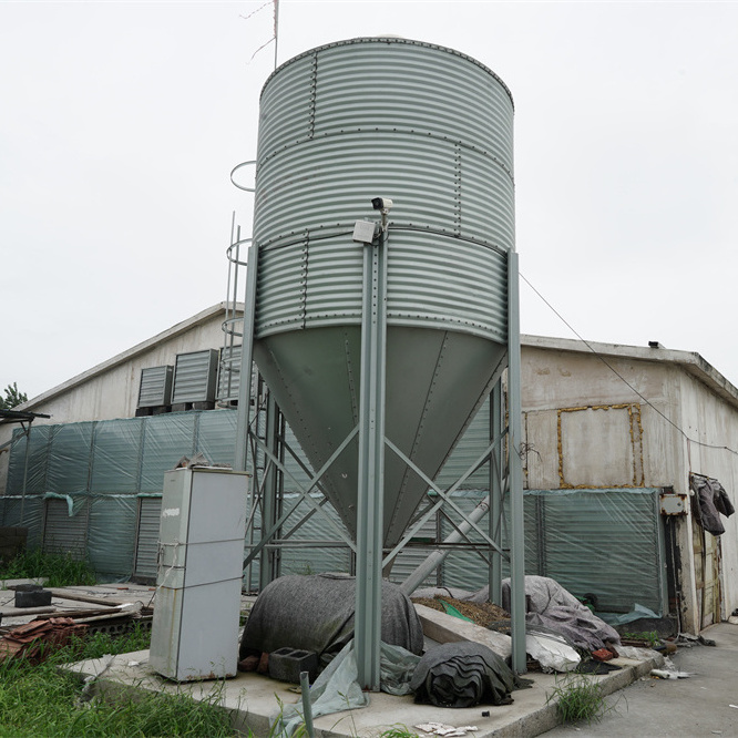 5% off cost price Poultry Farm Equipment Seeds Grain Feed Storage Silo tank 275g Galvanized Corn Grain Maize 3T-30T Storage Silo