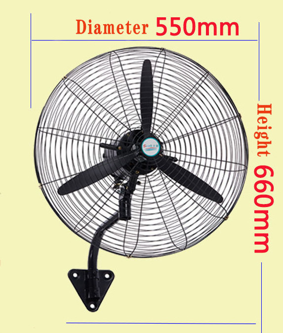 Hot Sale OX style high efficiency electric industrial fan with metal blades and full copper motor for Africa market