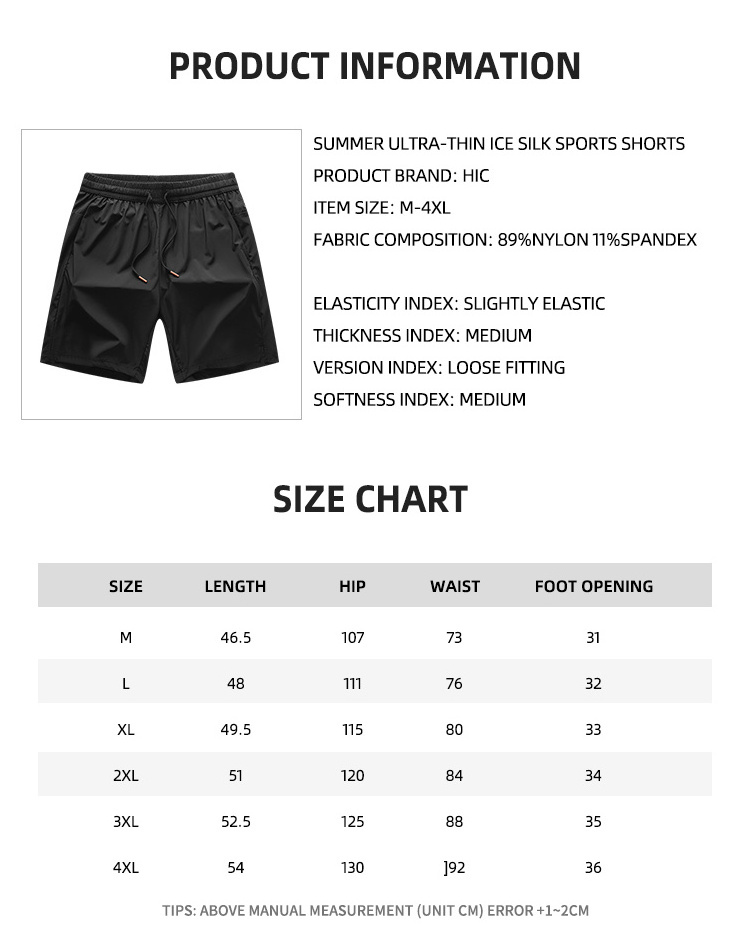 Sportswear Running Gym Shorts Custom Compression Sweat Training Workout Fitness Athletic Sports  Nylon Men shorts