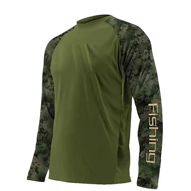 Hotsale Custom Polyester Quick dry Men's Tournament Performance Moisture Wicking Fishing Wear UV protection UPF50+ Fishing Shirt