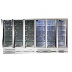 Factory direct glass door of upright display cooler for supermarket refrigerator or flower refrigerator