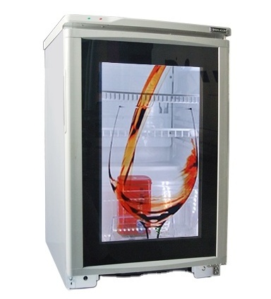 Video playback Commercial freezer advertising glass door transparent lcd door fridge cooler door Quality Factory