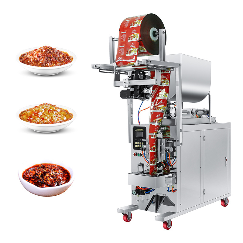 Ketchup Automatic Packing Machine Sauce Liquid Honey Ketchup Sealing  Filling  Packaging Machine