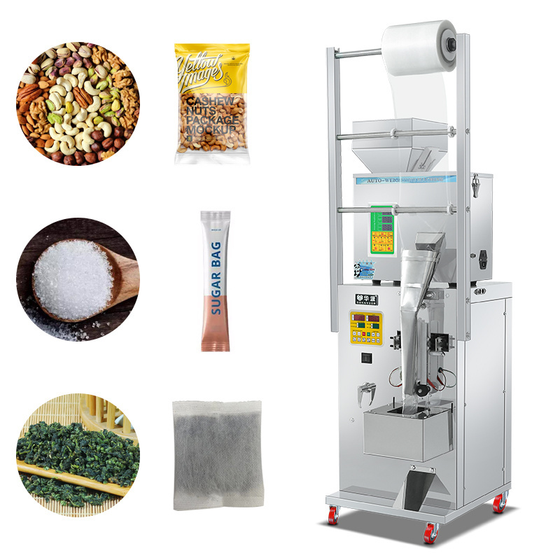 Multi-Function Powder Filling Packaging Machine Paprika Spice Coffee Tea Bag Sugar Sachet Vertical Stick Packing Machine