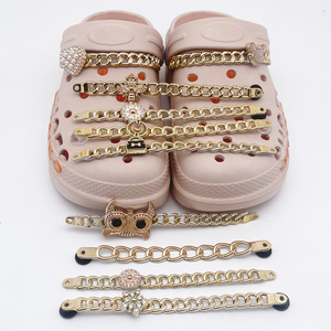 Special Offer Wholesale Chain Shoe Accessory Shoe Decorative Chain Shoe Chain For Crocs