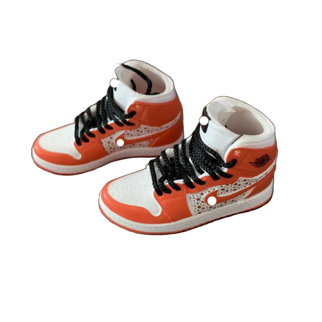 Promotion New arrival 3D Mini jordanes shoes AJ sb simulation sneaker keychain for keyring Collection and Gifts